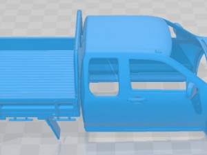Holden Colorado LX Space Cab Alloy Tray 2008 Printable Body Car 3D Принт Модель