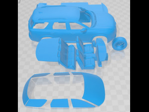 Nissan Pathfinder 2022 Printable Car 3D-printmodel