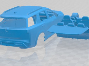 Nissan Pathfinder 2022 Printable Car 3D-printmodel