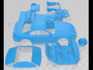 Mustang GT 1998 Printable Car 3D Принт Модель
