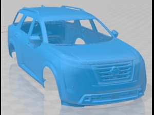 Nissan Pathfinder 2022 Printable Body Car 3D-printmodel