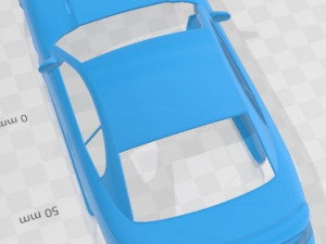 Mustang GT 1998 Printable Body Car 3D Print Model