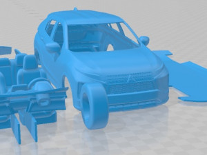 Mitsubishi Eclipse Cross US 2022 Printable Car 3D-printmodel