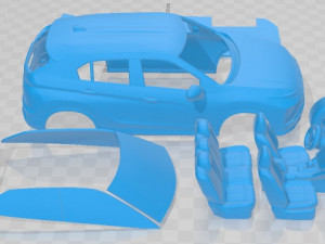 Mitsubishi Eclipse Cross US 2022 Printable Car 3D-printmodel