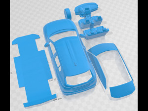 Mitsubishi Eclipse Cross US 2022 Printable Car 3D-printmodel