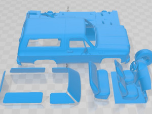 Chevrolet Blazer K5 1976 Printable Car 3D Print Model