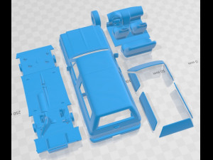 Chevrolet Blazer K5 1976 Printable Car 3D Print Model