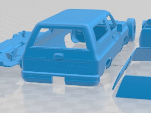 Chevrolet Blazer K5 1976 Printable Car 3D Print Model