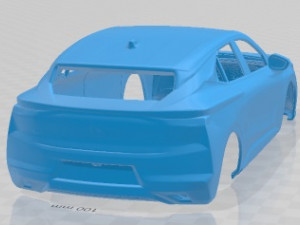 DS 4 2022 Printable Body Car 3D Print Model
