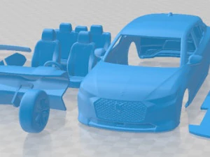 DS 4 2022 Printable Car 3D Print Model