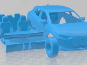 DS 4 2022 Printable Car 3D Print Model