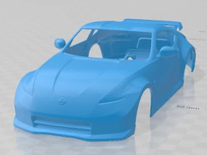 Nissan 370Z Nismo 2009 Printable Body Car 3D Print Model