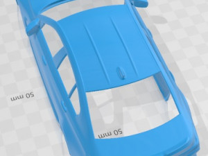 M3 Competition G80 2021 Printable Body Car Modello di stampa 3D