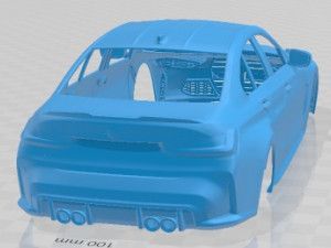 M3 Competition G80 2021 Printable Body Car Modello di stampa 3D