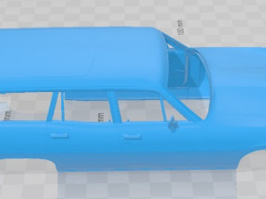 Mercury Montego MX Wagon 1970 Printable Body Car Modèles 3D en vedette