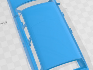 Mercury Montego MX Wagon 1970 Printable Body Car Modèles 3D en vedette