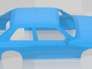 M3 E30 1985 Printable Body Car 3D-Druckmodell