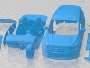 Kuga 2018 Printable Car Modelo de Impressão 3D