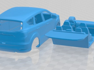 Kuga 2018 Printable Car Modelo de Impressão 3D