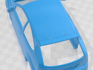 Focus RS 2009 Printable Body Car 3D प्रिंट मॉडल