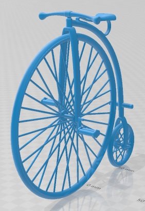 Vintage Bicycles Model 2 Printable Modèles 3D en vedette .c4d .max .obj .3ds .fbx .stl .blend 