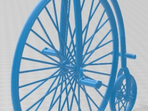 Vintage Bicycles Model 2 Printable 3D Print Model