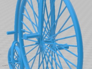 Vintage Bicycles Model 2 Printable Modèles 3D en vedette