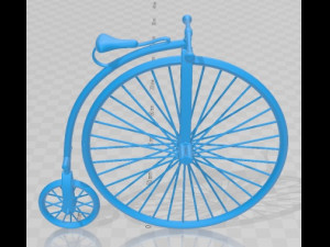 Vintage Bicycles Model 2 Printable Modèles 3D en vedette