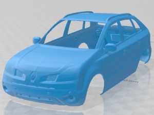 Renault Koleos 2009 Printable Body Car 3D Print Model