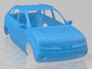 Renault Koleos 2009 Printable Body Car Model do druku 3D