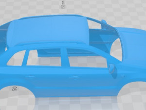 Renault Koleos 2009 Printable Body Car Model do druku 3D