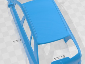 Renault Koleos 2009 Printable Body Car Model do druku 3D