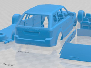 Range Rover Sport 2009 Printable Car 3D-printmodel