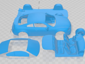 Infiniti Q60 G37 Coupe 2009 Printable Car 3D 프린트 모델