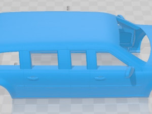 Cadillac US Presidential State Car 2009 Printable Body Car 3D Принт Модель