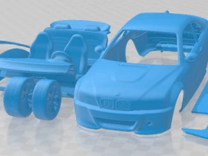 M3 E46 CSL Printable Car 3D Print Model