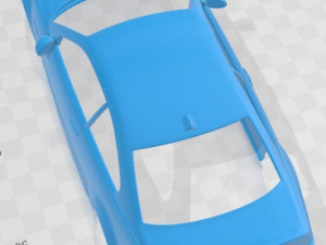 M3 E46 CS Printable Body Car 3D प्रिंट मॉडल