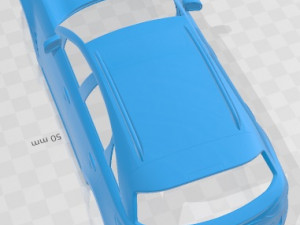Infiniti FX S51 2008 Printable Body Car 3D 打印模型