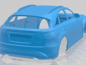 Infiniti FX S51 2008 Printable Body Car 3D Print Model