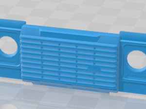 Land Rover Defender Works V8 Printable Car 3D-printmodel