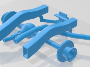 Land Rover Defender Works V8 Printable Car 3D-printmodel