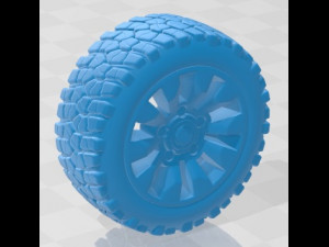 Land Rover Defender Works V8 Printable Car 3D-printmodel
