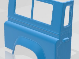 Land Rover Defender Works V8 Printable Car 3D-printmodel