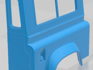 Land Rover Defender Works V8 Printable Car 3D-printmodel