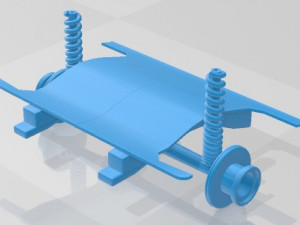 Land Rover Defender Works V8 Printable Car 3D-printmodel