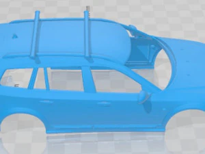Saab 9-3 X 2009 Printable Body Car 3D Print Model