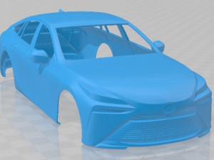 Toyota Mirai 2022 Printable Body Car 3D प्रिंट मॉडल