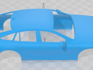 Toyota Mirai 2022 Printable Body Car 3D प्रिंट मॉडल