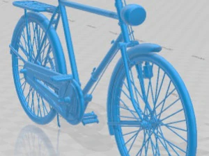 Vintage Bicycles Model 1 Printable 3D Print Model