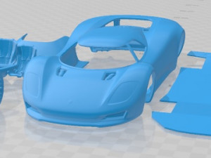 Porsche 917 Concept 2021 Printable Car 3D Print Model